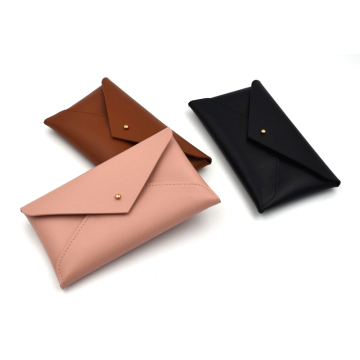 Custom Envelope Glasses Pouches - Leather Sunglass Pouches