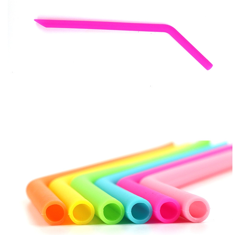 Food Grade Silicone Soft Drinking Straw For Juice/Coffee