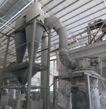 Biggest capacity grinding Mill / Calcite Raymond Roller Mill and powder coating