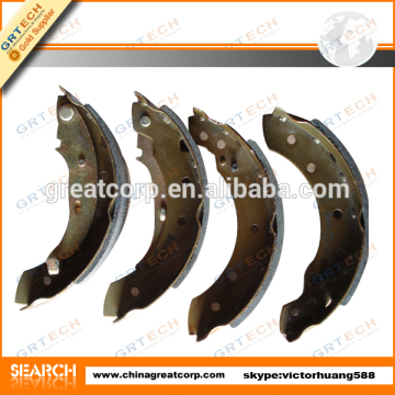 Aftermarket high quality auto brake shoes for peugeot 206