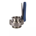 Stainless Steel Manual Sanitary Butterfly Valve