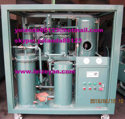 Lubricating Oil Purifier Series TYA oil reclamation equipment oil separation plant