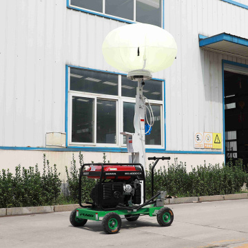 Reliable Quality Diesel 5m Mast Balloon Mobile Light Tower