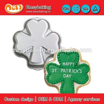 Heat-resistant shamrock cake bake aluminum mould
