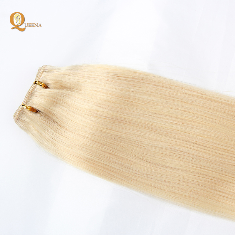 Virgin Remy Raw Cuticle Human Hair Extension Weft Vendor Remi European Hair