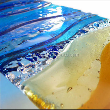 new design hot melted art glass