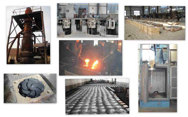 Coated Sand Casting with Ductile Iron