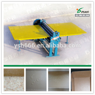 Corrugated box wax coating machine