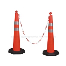Fashionable Red Rubber Plastic Cone Warning Sign