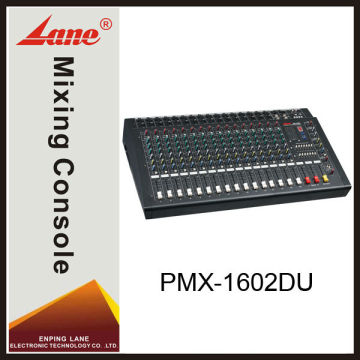 Lane PMX-1602DU 16 channel dj USB power audio dj mixer console