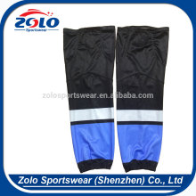 customized sublimation usa grey hockey socks