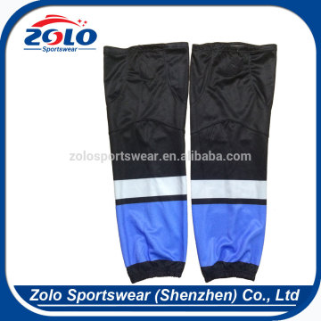 customized sublimation usa grey hockey socks