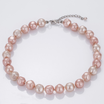 Baroque Beaded Pearls Necklace Wholesale