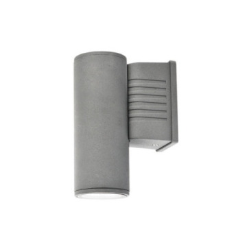 LEDER Square Dark Grey 5W Outdoor Wall Light