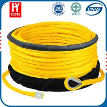 HYropes uhmwpe braid winch rope/ utv synthetic winch line/ auto handling tools synthetic rope