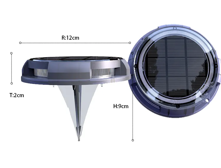 Eco-Friendly LED Solar Garden Lights for Outdoor Spaces