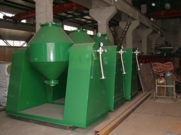 Enamel Double Cone Vacuum Drying
