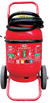 Type III lithium battery fire extinguisher