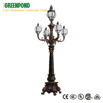 Aluminum Sand Casting Lighting Square Landscape Lights