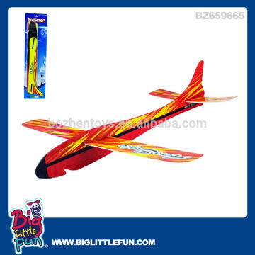 Assemble toy glider plane