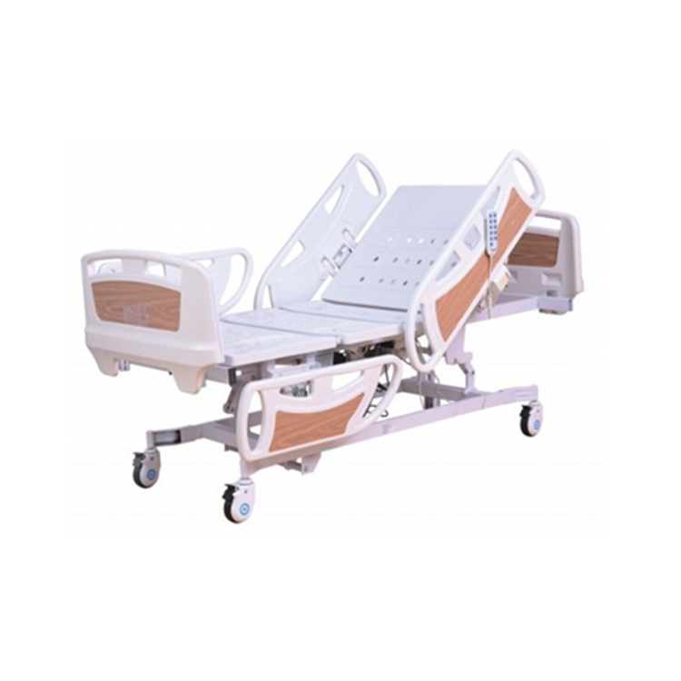 BT-AE72 Cheap Icu Electric Hospital Bed medical patient adjustable automatic bed big ABS plastic rails price