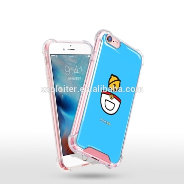 Shockproof air sac epoxy mobile cover for iphone 6 plus skin cover