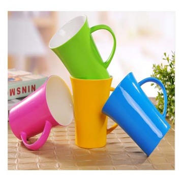 Customed Colorfull Glazed Ceramic Mugs (add your logo on it)