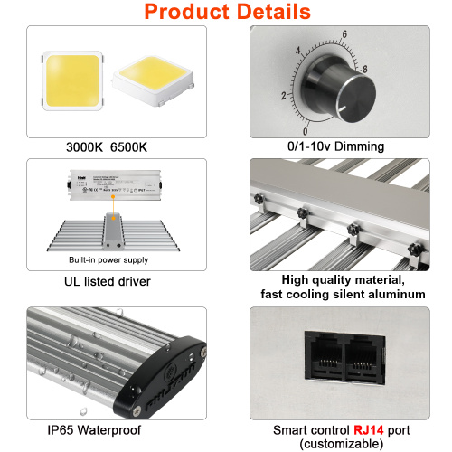 LM561C Red 660nm Dimmable Grow Lamp