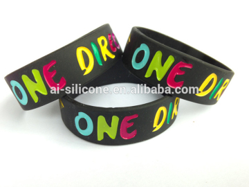 custom rubber bracelets bulk