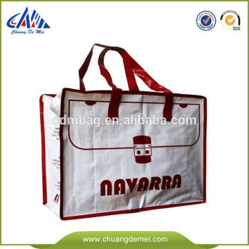 fine workmanship pp non woven zipper bag