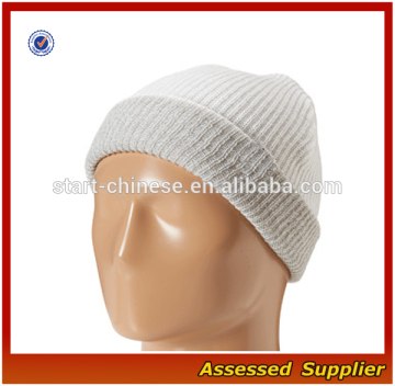 XY842/ Custom rib knit beanie skull cap/ wholesale fashion skull cap