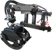Tractor Hydraulic Log Grapple: Log Skidding and Grabbling