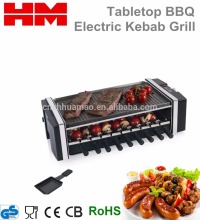 3 in 1 Reversible Kebab Grill With Rotating Skewers