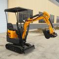 1 ton crawler digger with thumb attachments