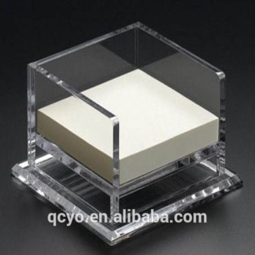 crystal new design acrylic memo holder