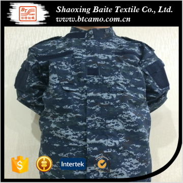 ACU Dark Blue Camouflage Army Uniform