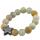 Perles de pierre naturelles Stretch Ring Gemstone Quartz Tiger Eye Eye Amethyst 4 mm Round Per perle Falage Fonds Fashion Elastic anneaux