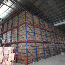 Heavy Duty drive through pallet racking