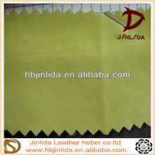 calendering twill pattern artificial leather fabric for student bags