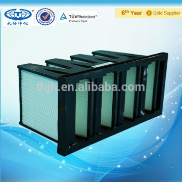 Combined Mini-Pleat air filter HEPA, Air Filter Supplier