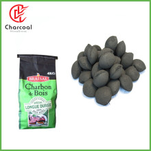 HongQiang pillow bbq charcoal briquette for supermarket