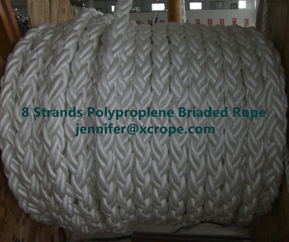 8 Strands Polyproplene Briad Rope