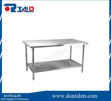 New stainless steel Work corner bench table food prep kitchen