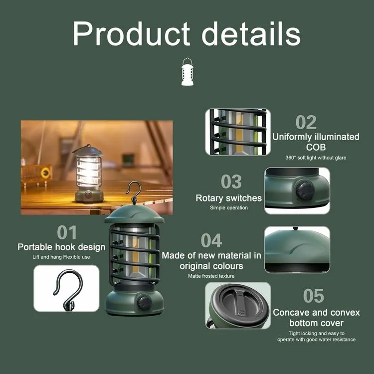 Ultimate Portable Camping Lights for Outdoor Adventures and Safety