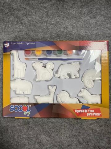 Art paint animal plaster set