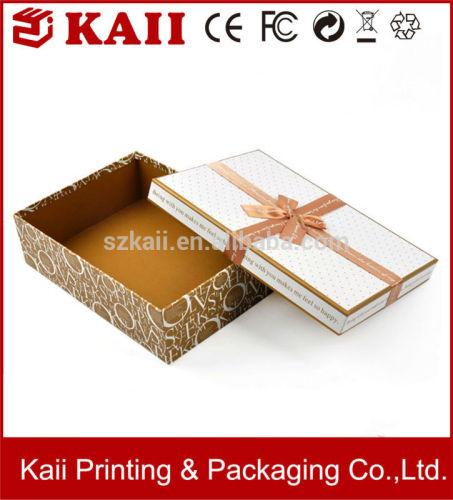 customized gift box for leather belt factory price