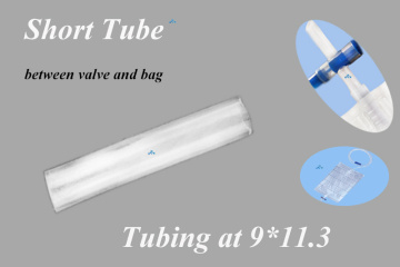 Short Tubes for urine bag connection