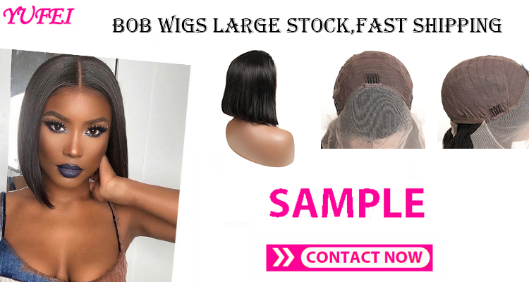 Wholesale High Quality Bob Wigs, 100% Virgin Human Hair Straight Bob Wigs, Fashion Short Bob Golden Bob Wigs And Color Bob Wigs
