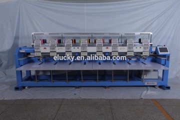 Multi head computerized embroidery machine for sale similar to Feiya embroidery machines