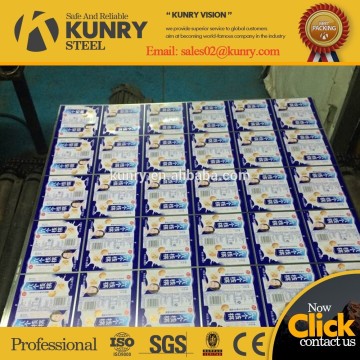 BA enameled tin plate for making cans